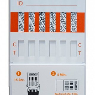 HOMEMED Multi-Drug 6 Panel Dipcard Shipper (25s)